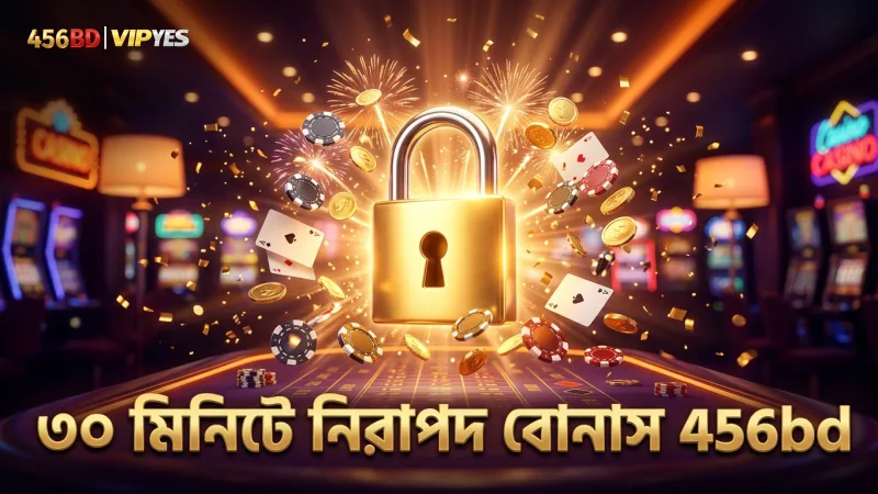 ৩০ মিনিটে 456bd প্রমোশন থেকে নিরাপদ বোনাস পাওয়া যায়