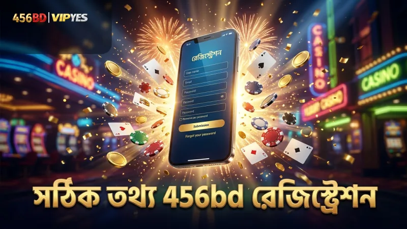 সঠিক তথ্য পূরণ করলে 456bd রেজিস্ট্রেশন সহজ হয়