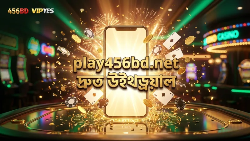 অফিশিয়াল সাইট play456bd.net থেকে দ্রুত উইথড্রয়াল নিশ্চিত