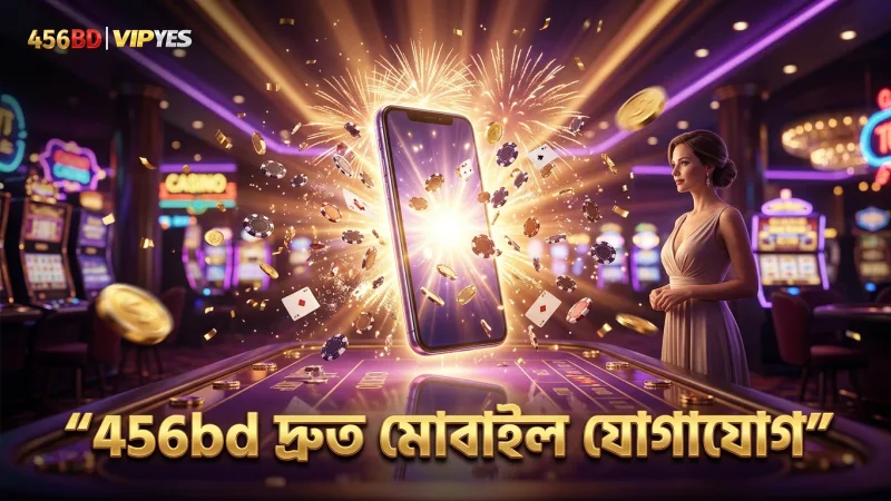 মোবাইল ফোন থেকে 456bd এর সাথে দ্রুত যোগাযোগের সহজ পদ্ধতি