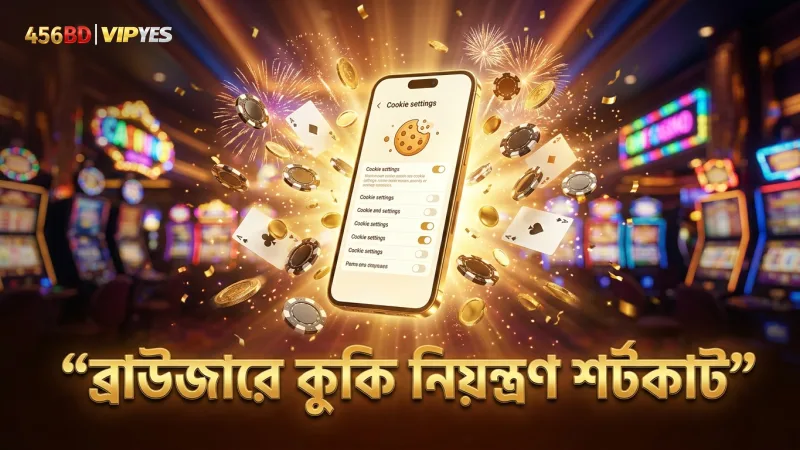 কুকি নিয়ন্ত্রণের শর্টকাট ব্রাউজারে সহজে ব্যবহারযোগ্য।