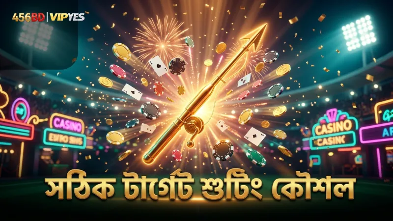 ড্রাগন ফরচুন ফিশিং শুটিংয়ের সময় টার্গেট সঠিকভাবে নির্ধারণ
