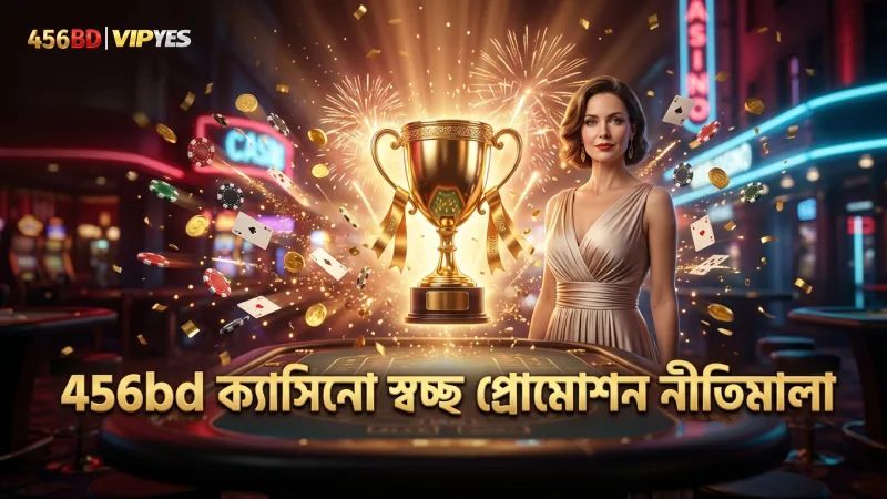 456bd ক্যাসিনো অনলাইন এর স্বচ্ছ প্রোমোশন নীতিমালা ব্যবহারকারীদের আস্থা দেয়।