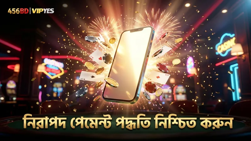 বিভিন্ন পেমেন্ট পদ্ধতির মাধ্যমে নিরাপদ লেনদেন নিশ্চিত করা হয়